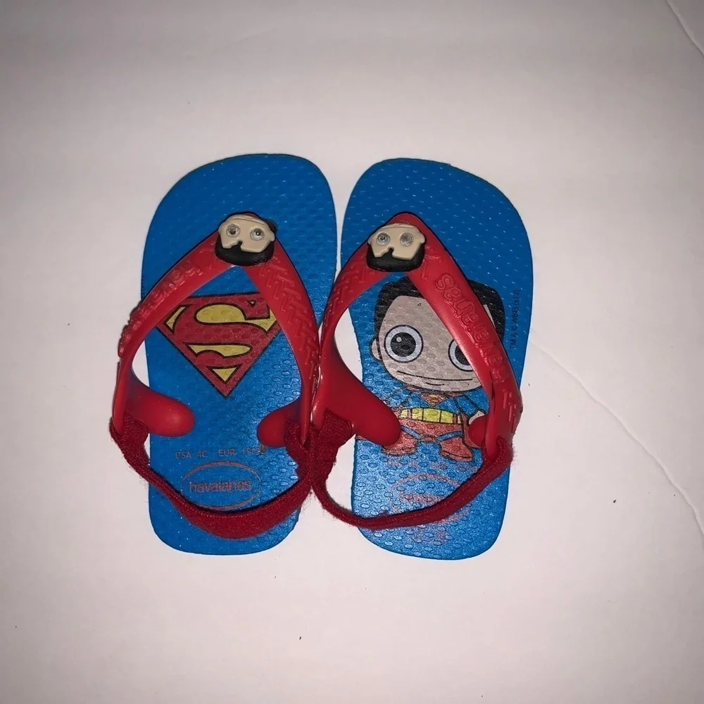 Havaianas Superman baby boy sandals